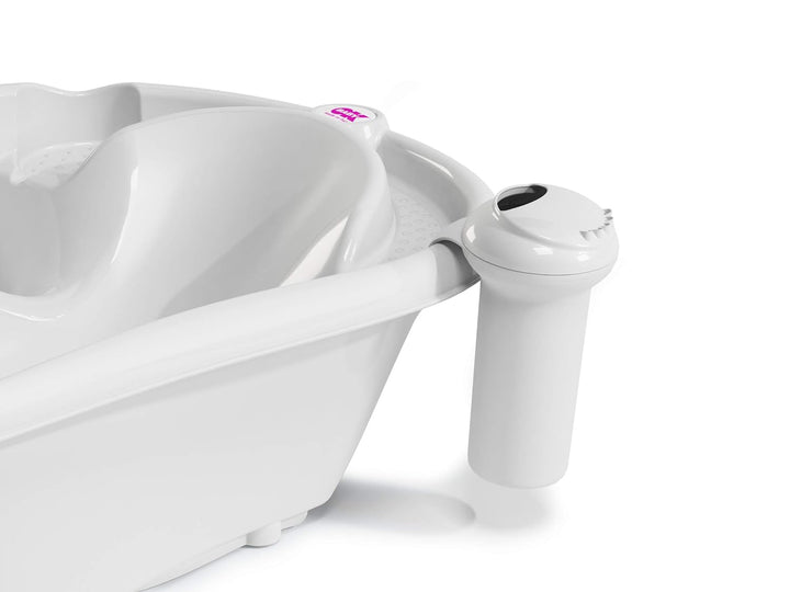 OKBABY Splash - Bade-Spülbecher - für Babys - Kapazität 50 cl - Weiss, Weiss