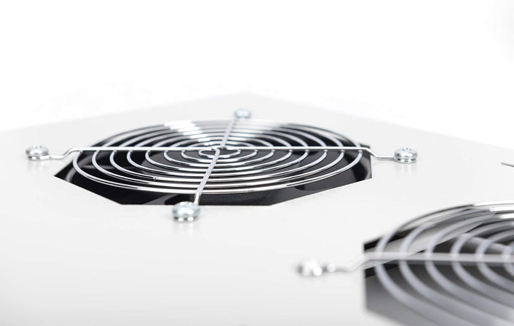 DIGITUS Dachlüftereinheit für NW-Schrank (Dynamic / Unique) & SRV-Schrank (Dynamic) - 2x Lüfter - Th