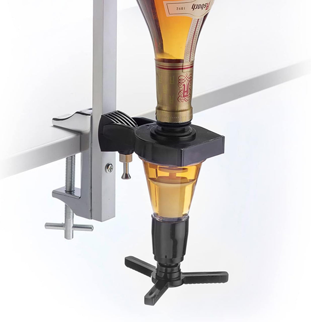 Westmark Dosiergerät, Dosierung pro Ausguss: 5 cl, Kunststoff, Standard, Schwarz/Transparent, 925022