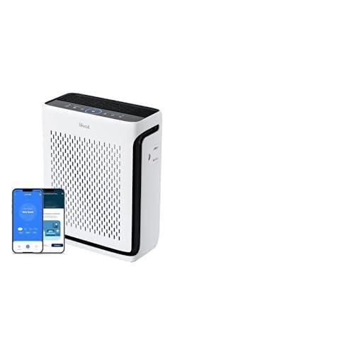 Levoit HEPA Luftreiniger Allergiker für 52㎡ Wohnung Raucherzimmer, 23dB Air Purifier mit Tiermodus +
