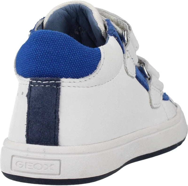 Geox Baby-Jungen B Biglia Boy D Erste Schritte 22 EU White Royal, 22 EU White Royal