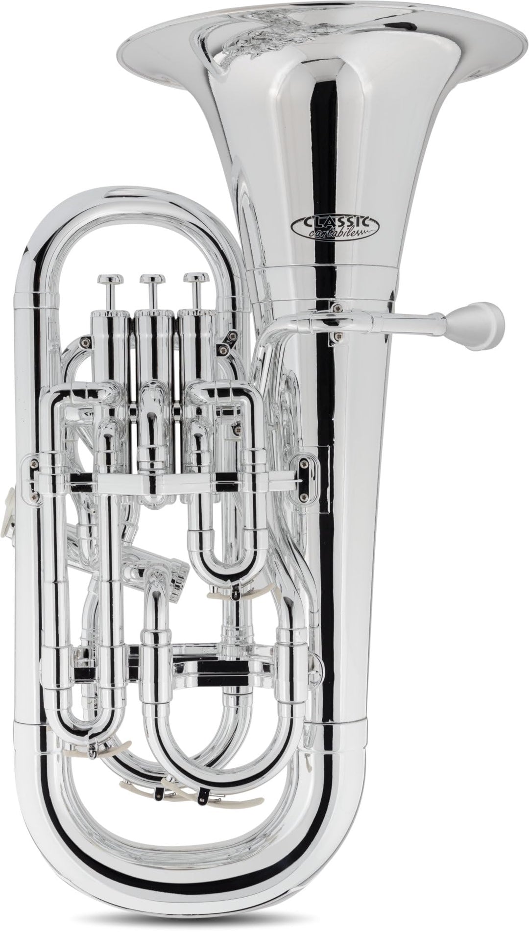 Classic Cantabile MardiBrass Kunststoff Bb-Euphonium - 4 Aluminium-Ventile - nur 2,2 kg leicht - ink