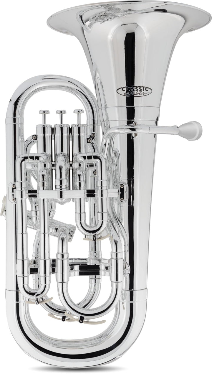 Classic Cantabile MardiBrass Kunststoff Bb-Euphonium - 4 Aluminium-Ventile - nur 2,2 kg leicht - ink