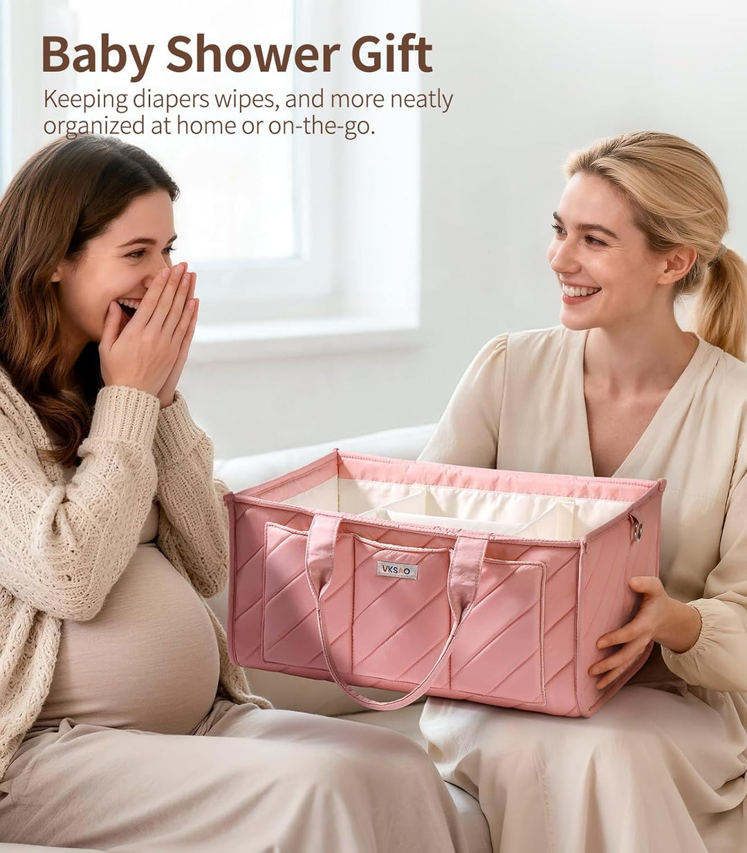 Baby-Wickeltasche, multifunktional, Kinderzimmer-Aufbewahrung, Wickeltasche, Reise- und Auto-Organiz