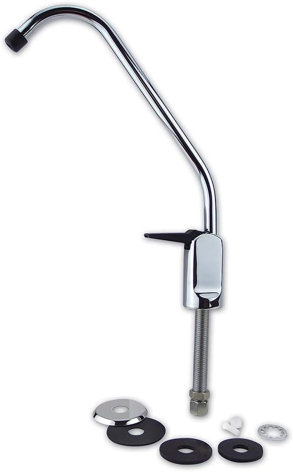 Trink-Wasserhahn, mit Druckhebel, für filtriertes Wasser