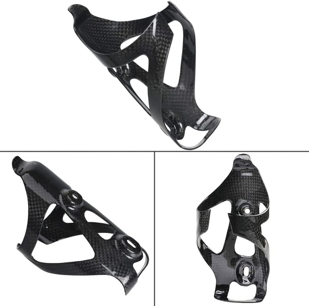 KABON Fahrrad Flaschenhalter,Ultraleichter 3K Carbon Radfahren Wasserflaschenhalter Getränkehalter f