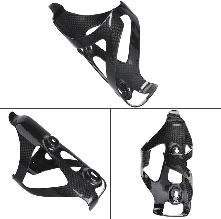 KABON Fahrrad Flaschenhalter,Ultraleichter 3K Carbon Radfahren Wasserflaschenhalter Getränkehalter f