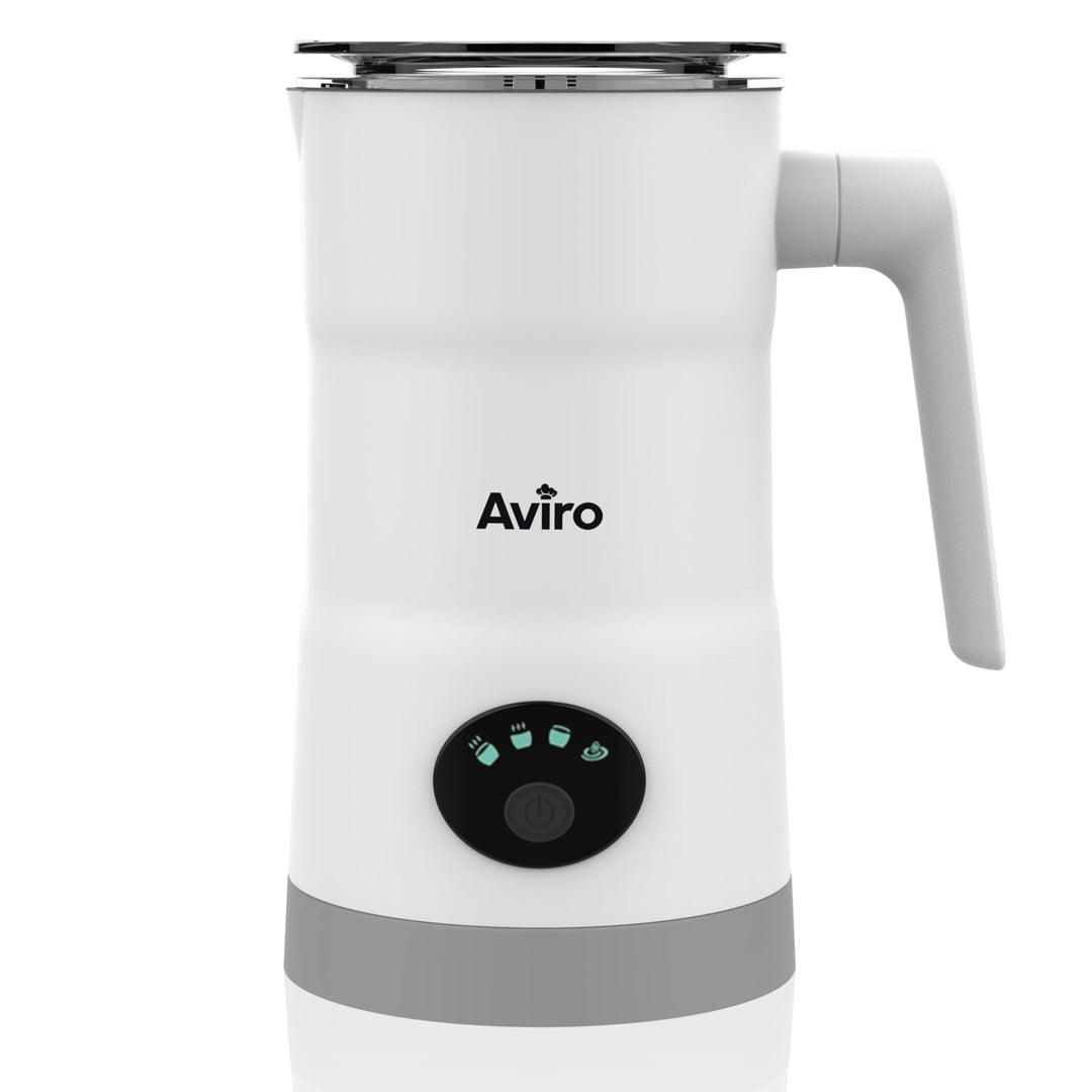 Brixy 4 in 1 Elektrischer Milchaufschäumer - 350 ml - Aufschäumen und Erhitzen - Cappuccino - Spülma