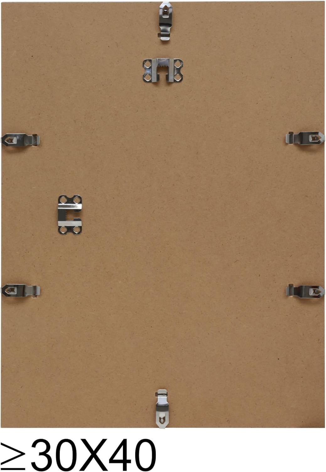 Deknudt Frames S200M9-40.0X60.0 Bilderhalter, Rahmenlos, matt, 62 x 42 x 1,5 cm 40 x 60 cm Durchsich