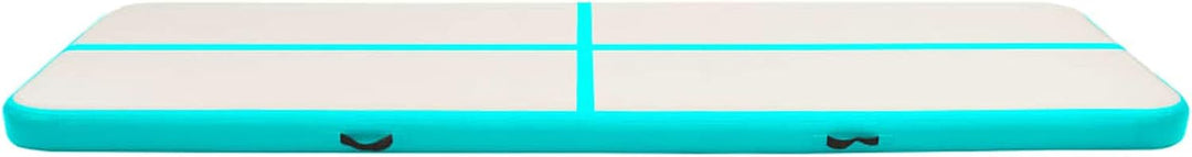 Aufblasbare Gymnastikmatte mit Pumpe, Turnmatte, Gymnastics Mat, Tumbling Matte, Airmatte, 800x100x1
