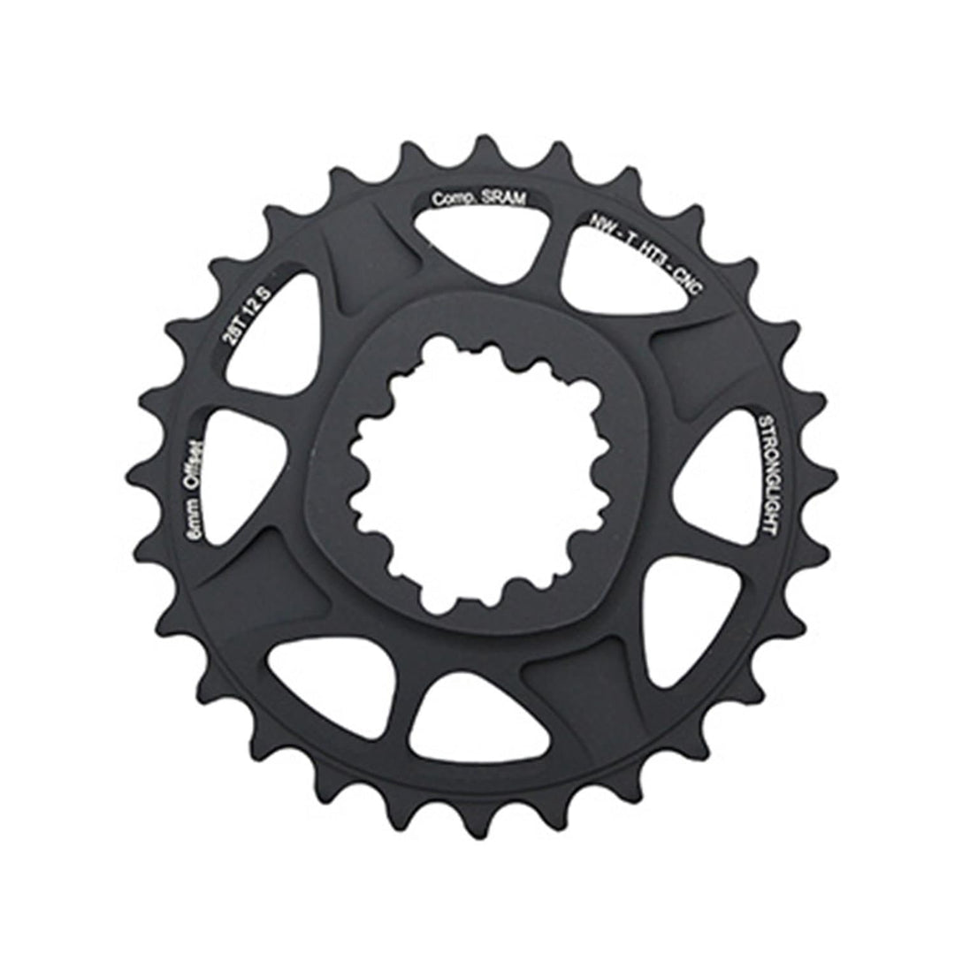 Stronglight Unisex – Erwachsene Kettenblatt-2286583100 Kettenblatt, grau, 28 Zähne