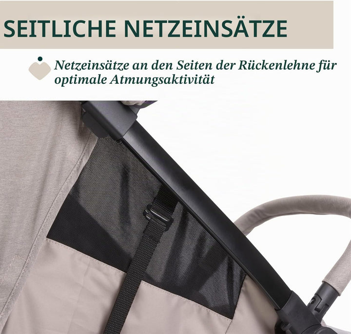 Chicco WE 2 Kinderwagen, leichter, faltbar, von 0 Monaten bis 22 kg, Reise-Kinderwagen, leichter Flu