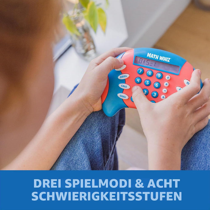 Learning Resources Math Whiz Mathetrainer, elektronisches Mathespiel, ab 6 Jahren, elektronisches Ha