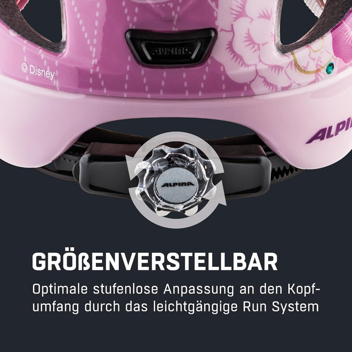 ALPINA XIMO - Leichter, Sicherer & Bruchfester Fahrradhelm Mit Optionalen LED-Licht Für Kinder Rapun