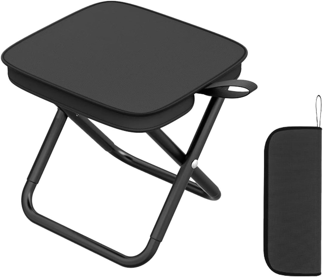 Generisch Tragbarer Klapphocker,Klapphocker | Outdoor-Klappstuhl - Stabiler Klapphocker für Outdoor-