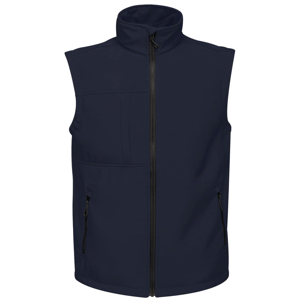Regatta TRA848 74490 Professionelle Octagon II 3-lagige wasserdichte Softshell-Bodywarmer, Marinebla