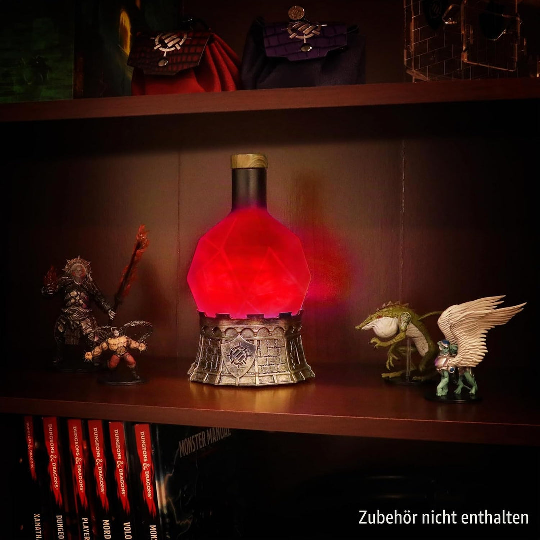 ENHANCE Gaming-Zaubertranklicht mit Wirbelndem Mystischem Gebräu - Zaubertrankflaschen-Licht-Requisi