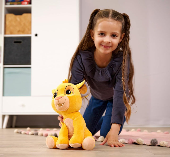 Simba Disney Lion King, 30 Jahre König der Löwen, 25cm Plüschtier, ab den ersten Lebensmonaten geeig