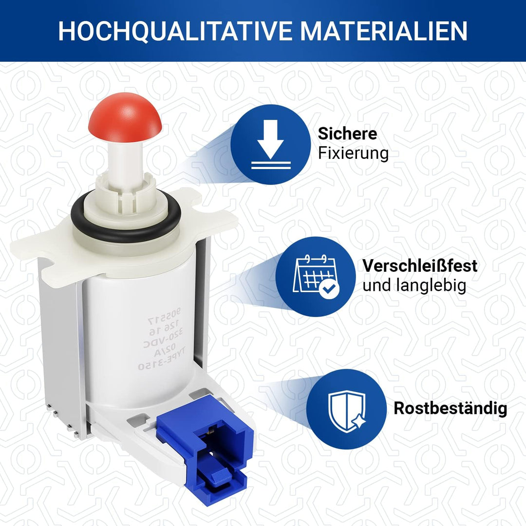 VIOKS Magnetventil Spülmaschine Ersatz für Bosch 00631199 Ablaufventil
