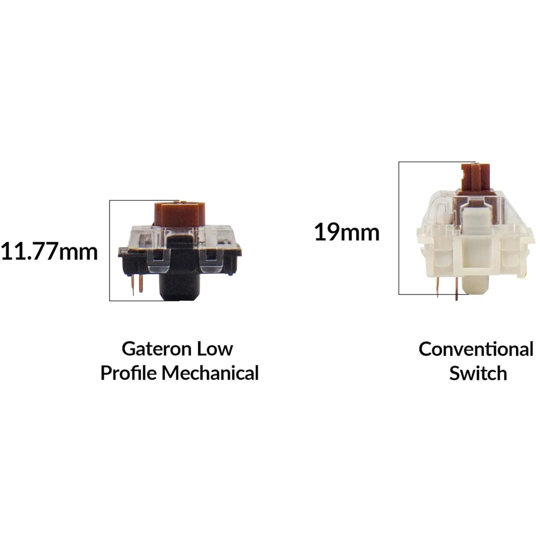 Key Low Profile Gateron MX Switch Red G50
