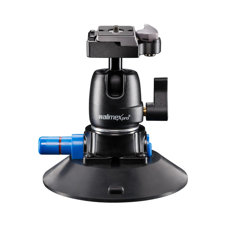 Walimex Pro Saugnapf-Stativ inkl. Kugelkopf für System- und DSLR Kameras