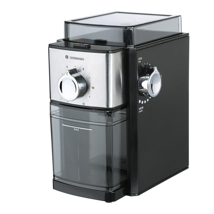 Zassenhaus Elektrische Kaffeemühle KINGSTON STEEL automatische Mühle
