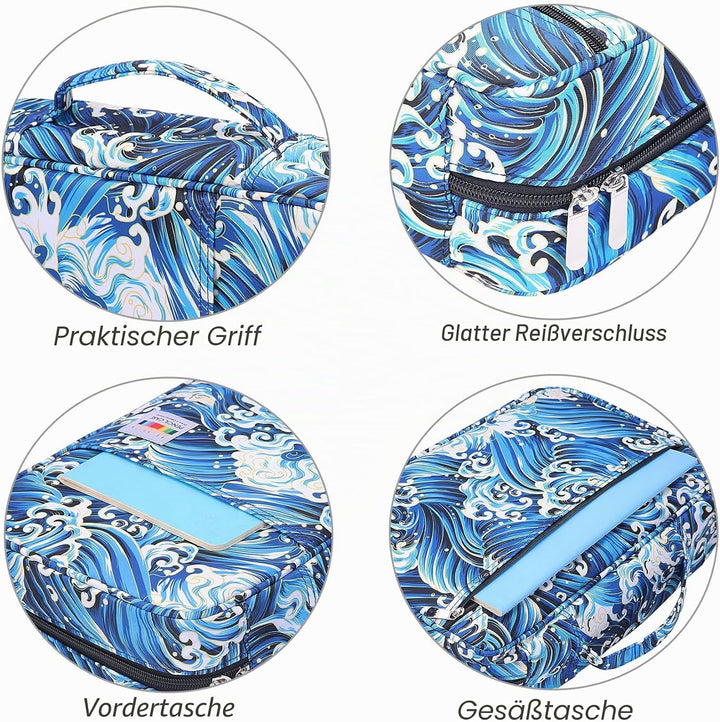 BOMKEE Federmäppchen Grosse, 304 Schlitze Etui Stifte Schule Federmappe Federtasche Maeppchen Mäppch