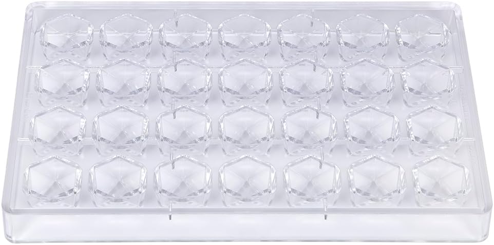 Martellato Pralinenform MODERN BON für 28 moderne und stylische Pralinen, tolle Pralinenform aus Pol