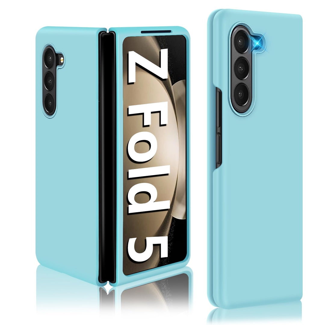 Z Fold 5 Hülle, Handyhülle für Samsung Galaxy Z Fold 5 Hülle (2023 Neu), Flüssiges Silikon Ultra Dün