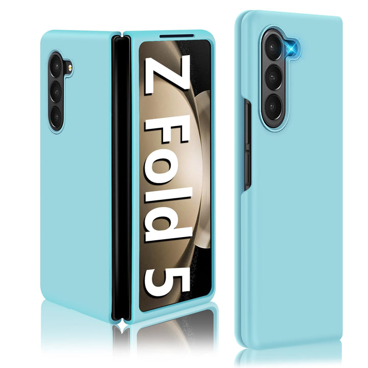 Z Fold 5 Hülle, Handyhülle für Samsung Galaxy Z Fold 5 Hülle (2023 Neu), Flüssiges Silikon Ultra Dün
