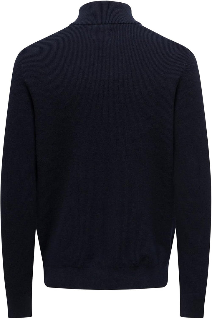 ONLY & SONS Herren Pullover M Dark Navy, M Dark Navy