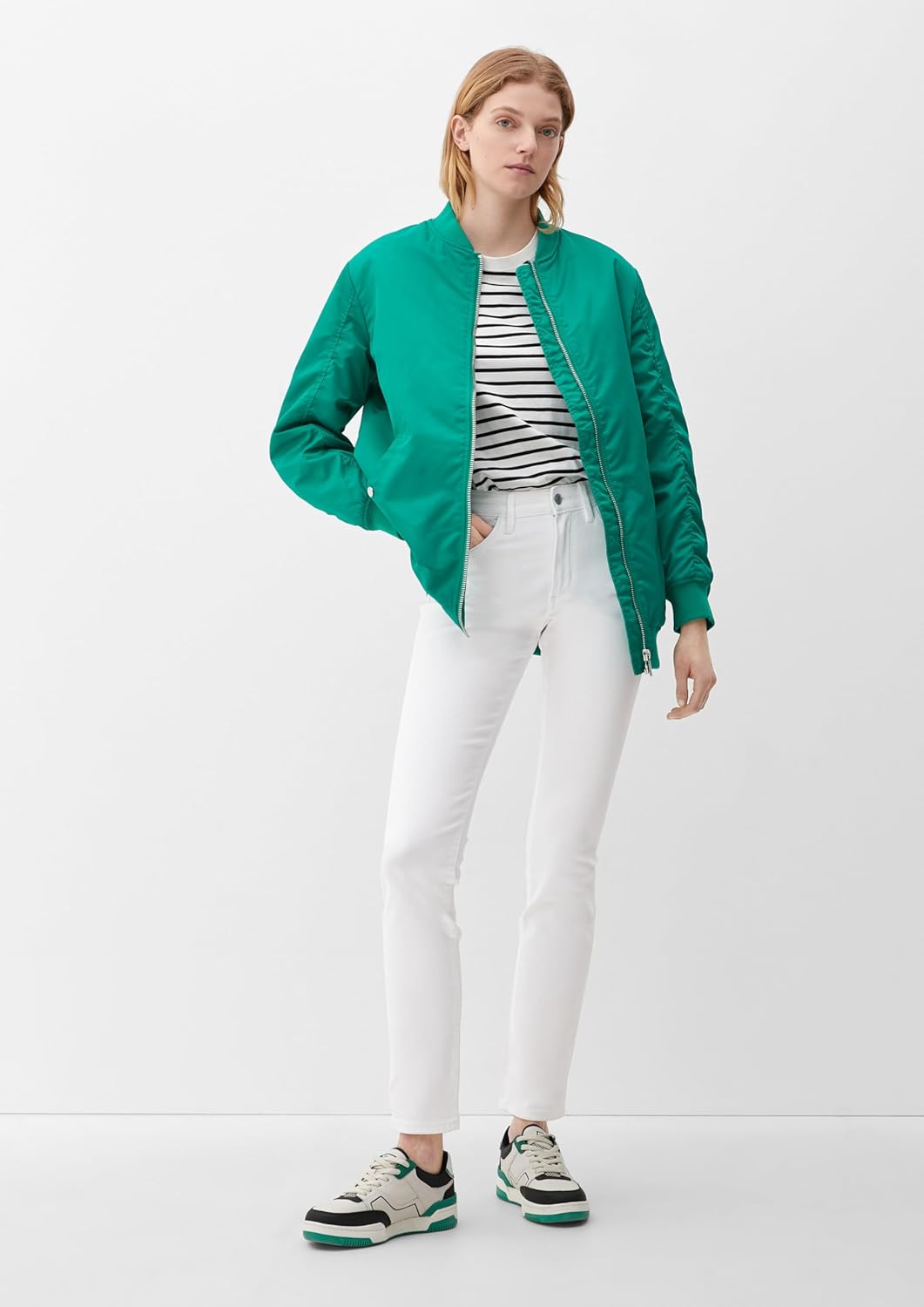 s.Oliver Damen Jeans, Betsy Slim Fit 32 Weiss, 32 Weiß