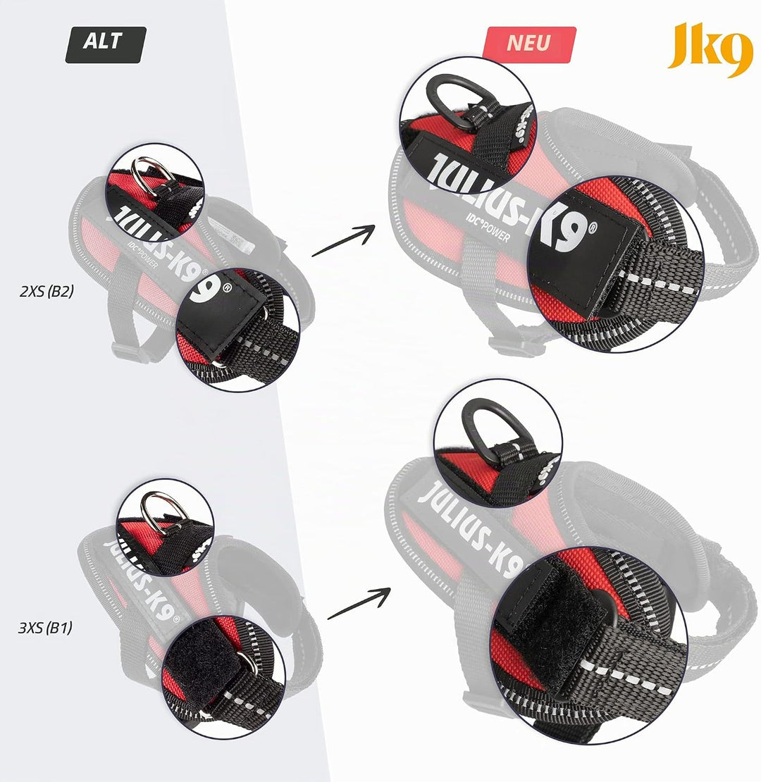 Julius-K9, IDC Powergeschirr, Grösse: S/Mini, Dunkelviolett Lila Yx41027, Lila Yx41027