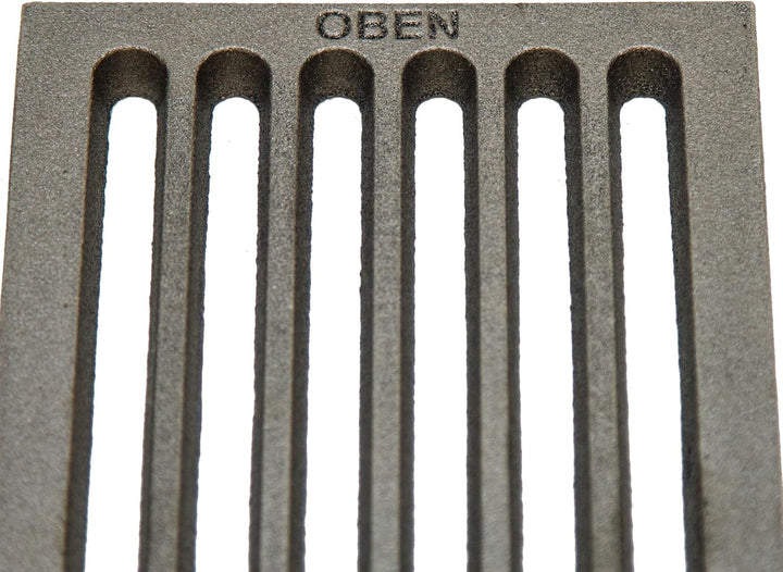 Hochwertiger Ascherost 16 x 28 cm Ofenrost Kaminrost Liegerost Tafelrost Feuerrost - Premiumqualität