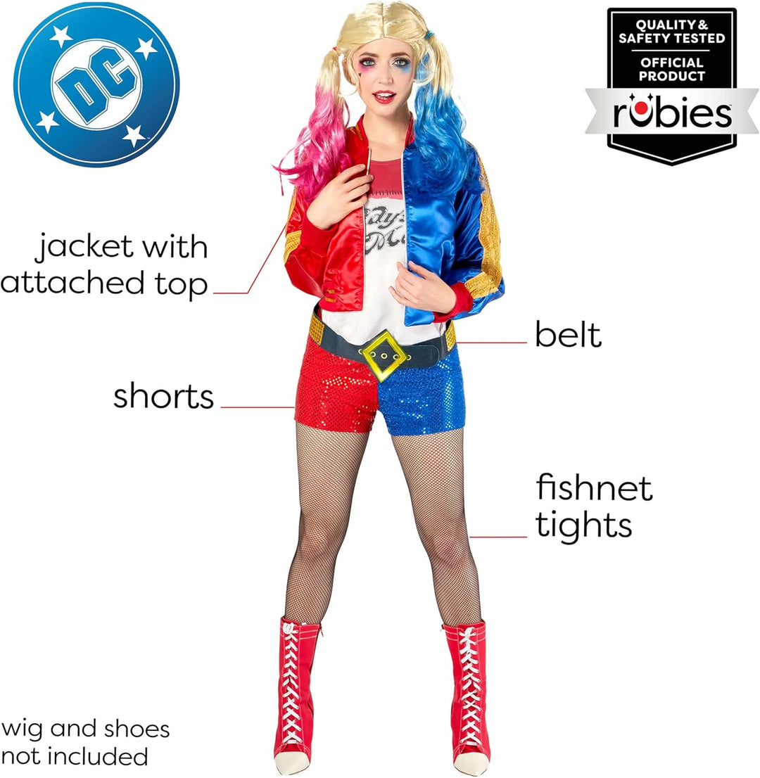 Rubie's Damen Suicide Squad Deluxe Harley Quinn Kostüm, XS