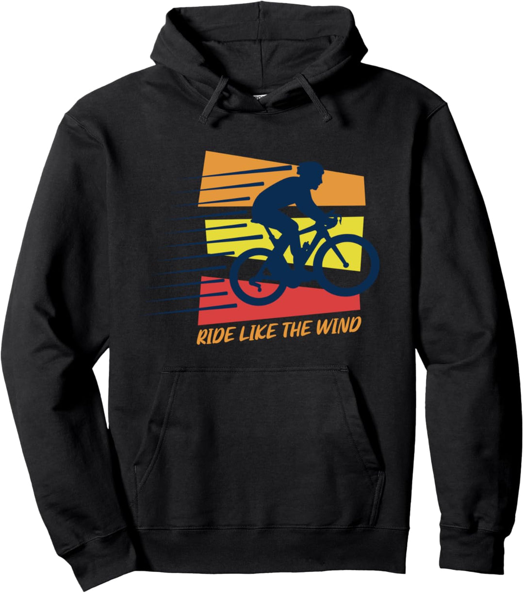 Fahren Wie Wind Radfahrer Biker Radfahren Fahrrad Geschenk Pullover Hoodie