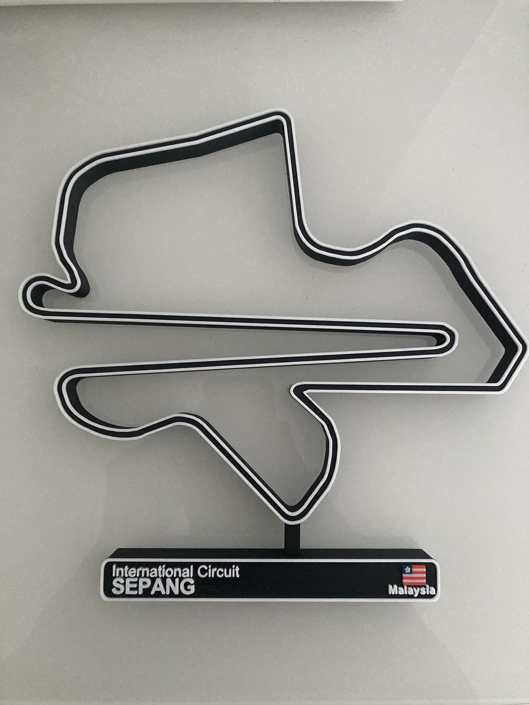 Sepang Rennbahn, 3D-Rennbahnmodell, Auto-Dekoration
