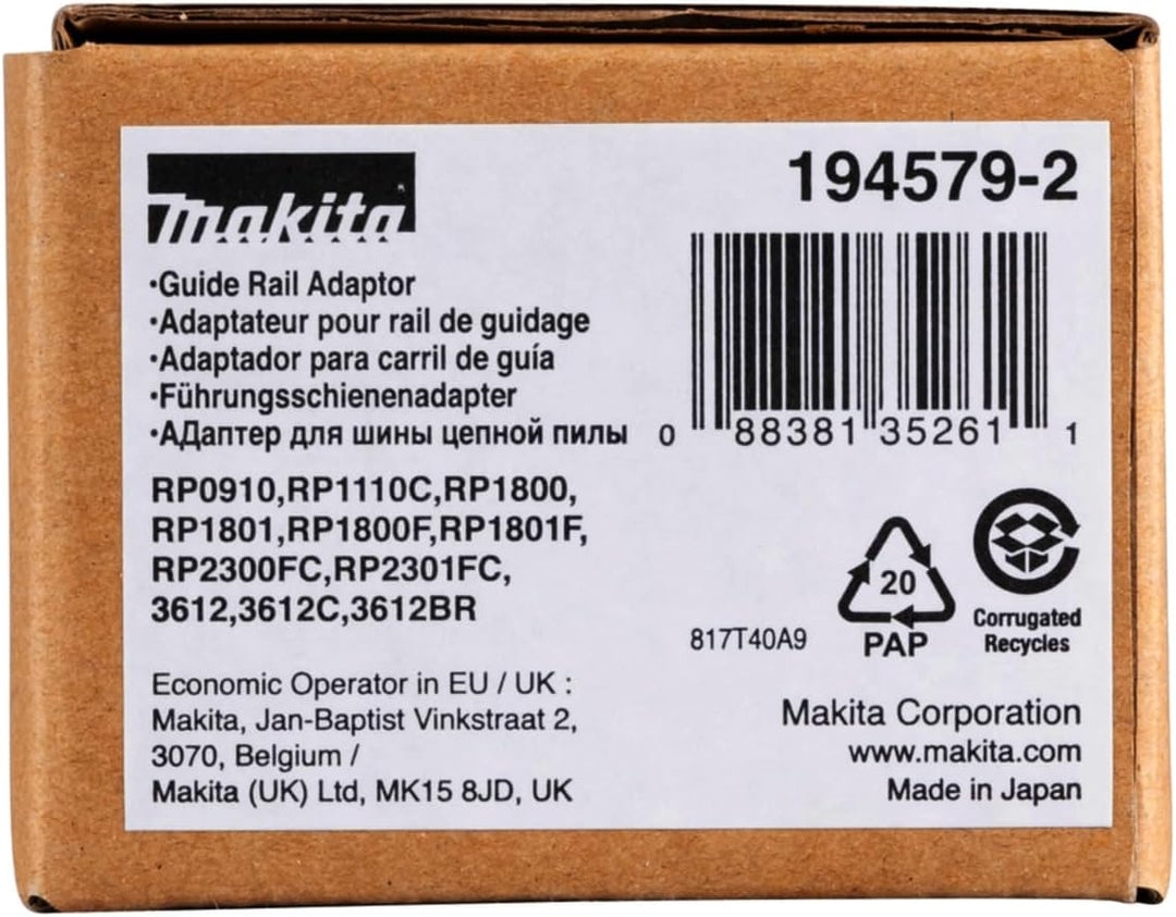 Makita Adapter für Fuehrungsschiene, 194579-2 Single