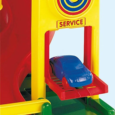 Wader Quality Toys 37824 Garage No 1 mit Autos