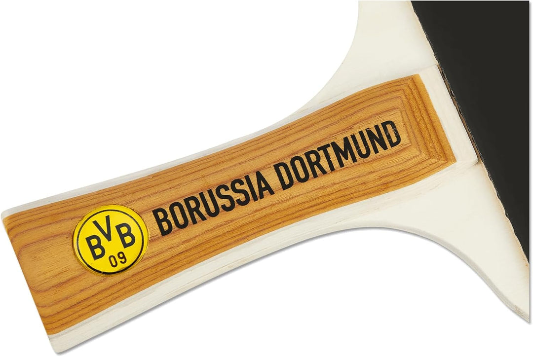 Borussia Dortmund Unisex – Erwachsene 22330100 Tischtennis-Set, Schwarzgelb, One Size