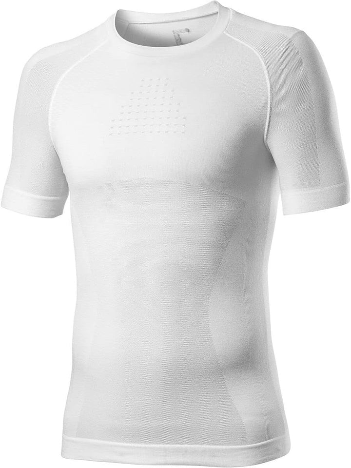 CASTELLI Herren Core Seamless Base Layer Ss Tights S-M Weiss Schwarz, S-M Weiss Schwarz