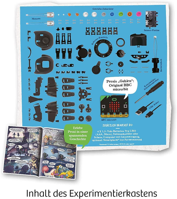 KOSMOS 620585 Proxi Dein micro bit Programmier-Roboter