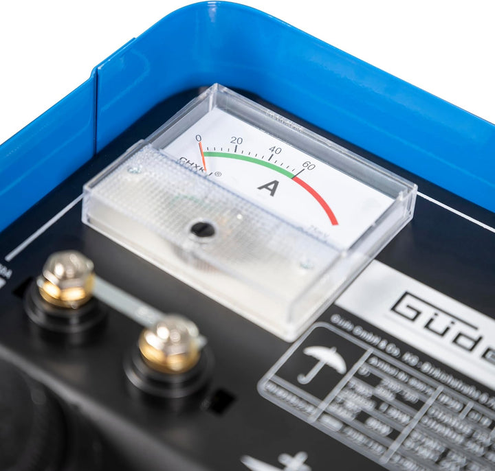Güde 85074 Batterielader V 421 C (230 V, 8000 W Netzleistung, 12/24 V Ausgangsspannung, 20-800 Ah Ba
