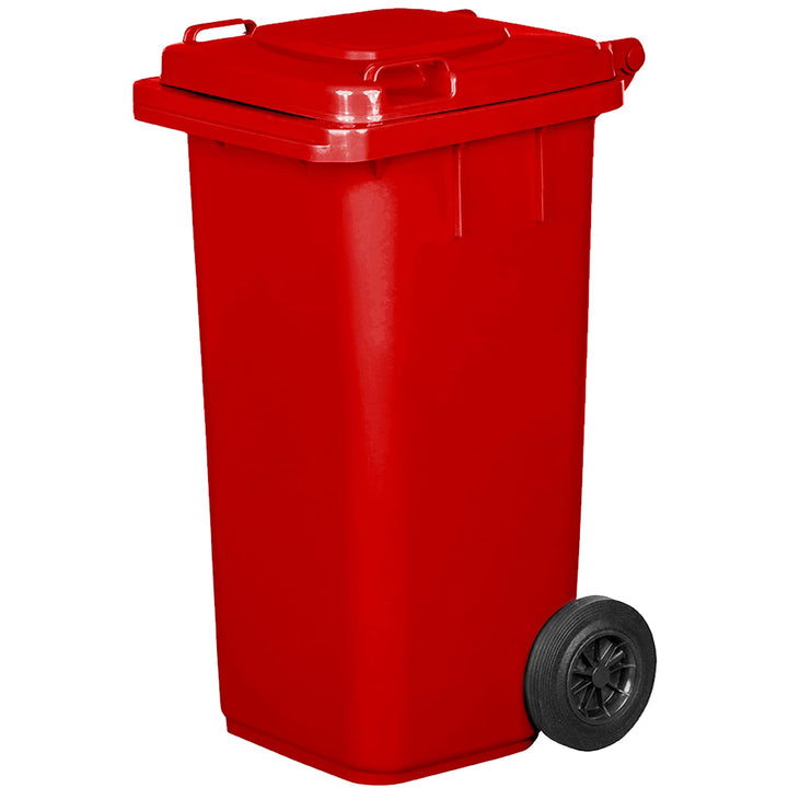 Jestic Mülltonne 120 240 mit leisen Gummirädern für getrennte Mülltrennung, Recycling innen aussen E