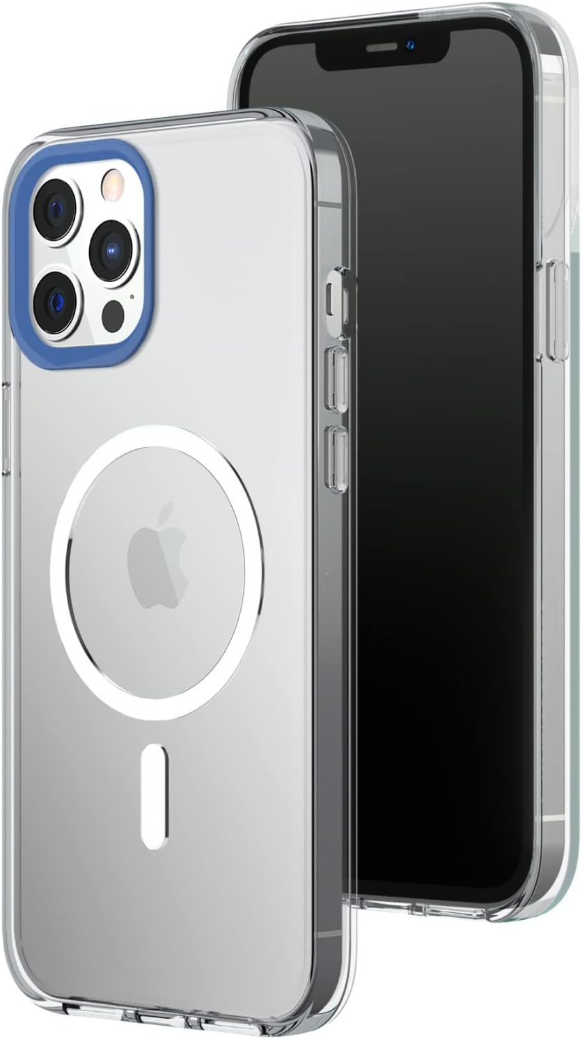RhinoShield Clear Case kompatibel mit MagSafe für [iPhone 12 Pro Max]|Überragende Magnetstärke, Verg