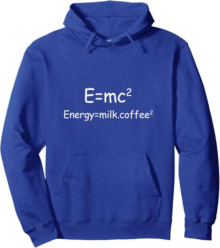 Energie, Milch und Kaffee, für Wissenschaftler und Kaffee. Pullover Hoodie