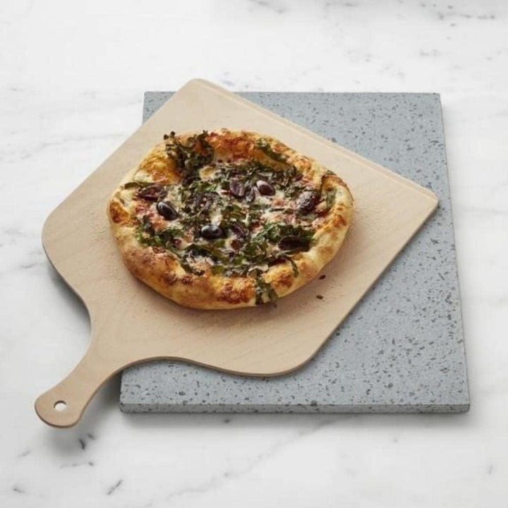 MAAJ® LAVASTEIN PIZZASTEIN PIZZABRETT PIZZA WIE IN ITALIEN AUCH FÜR FLEISCH UND GEMÜSE ÄTNAVULKANGES