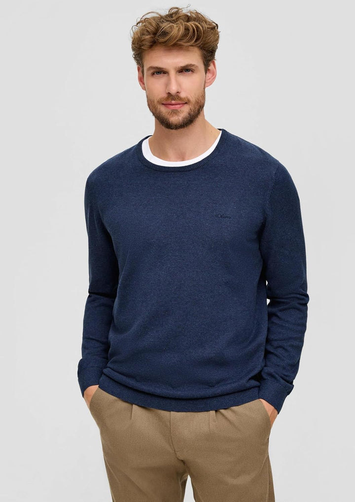 s.Oliver Damen Pullover S Blau, S Blau