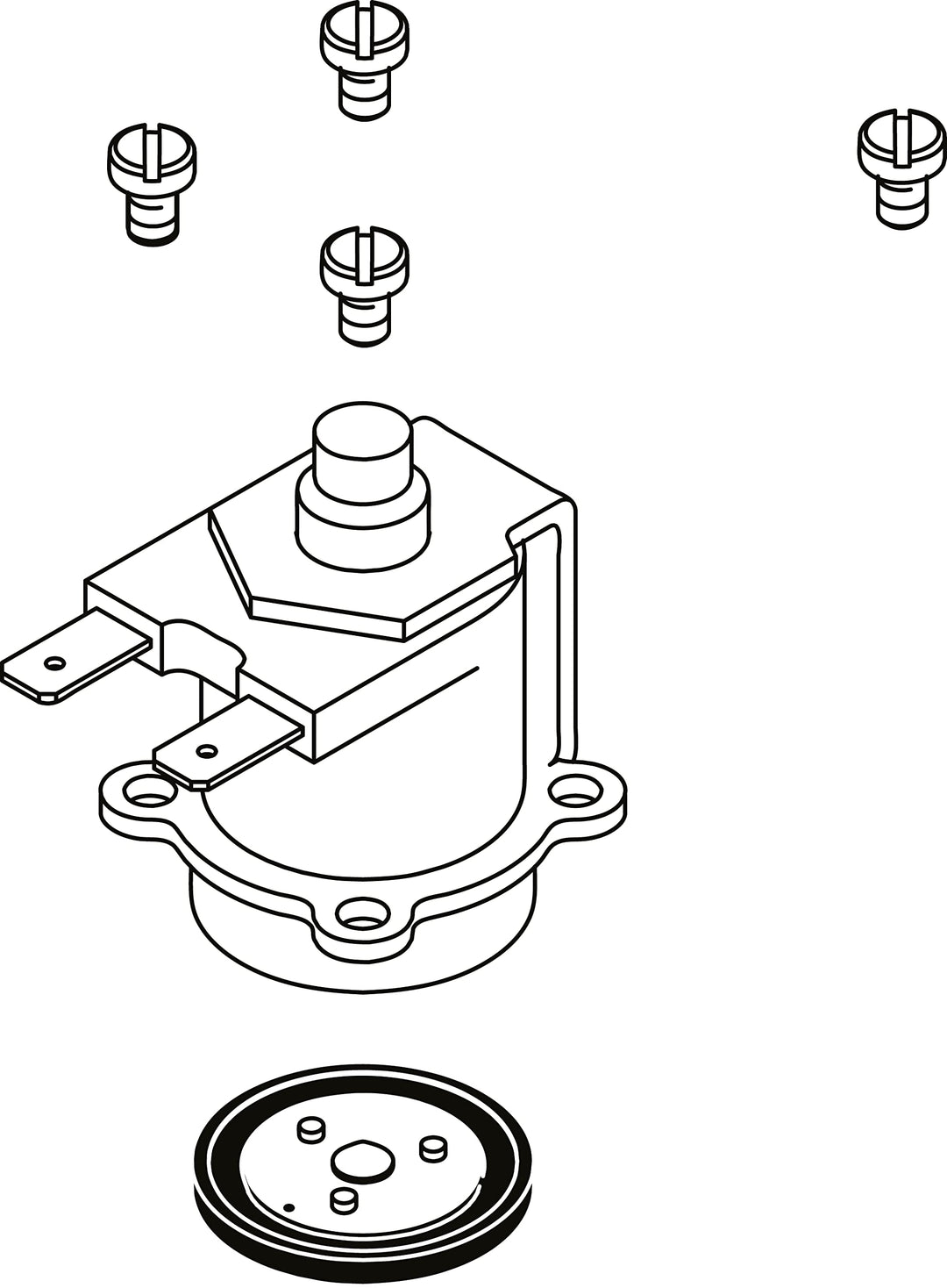 Ideal Standard A960151NU Magnetventil