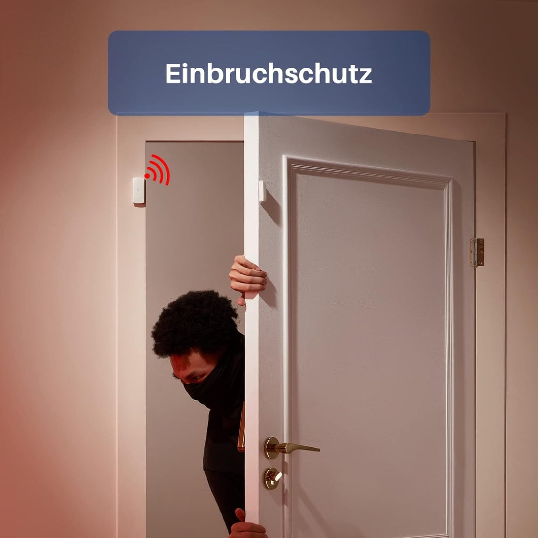 Chuango DWC-102 * 3 - Tür-/Fenstersensor, kabellos, Manipulationsschutz, 3 Stück, NUR mit Alarmanlag